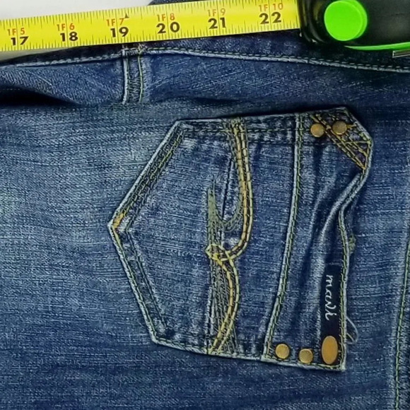 Mavi Size 27 Alma Cuffed Cropped Capris Blue Jeans - Picture 4 of 10